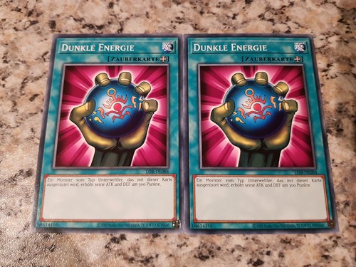 2x energia oscura - yu-gi-oh!,